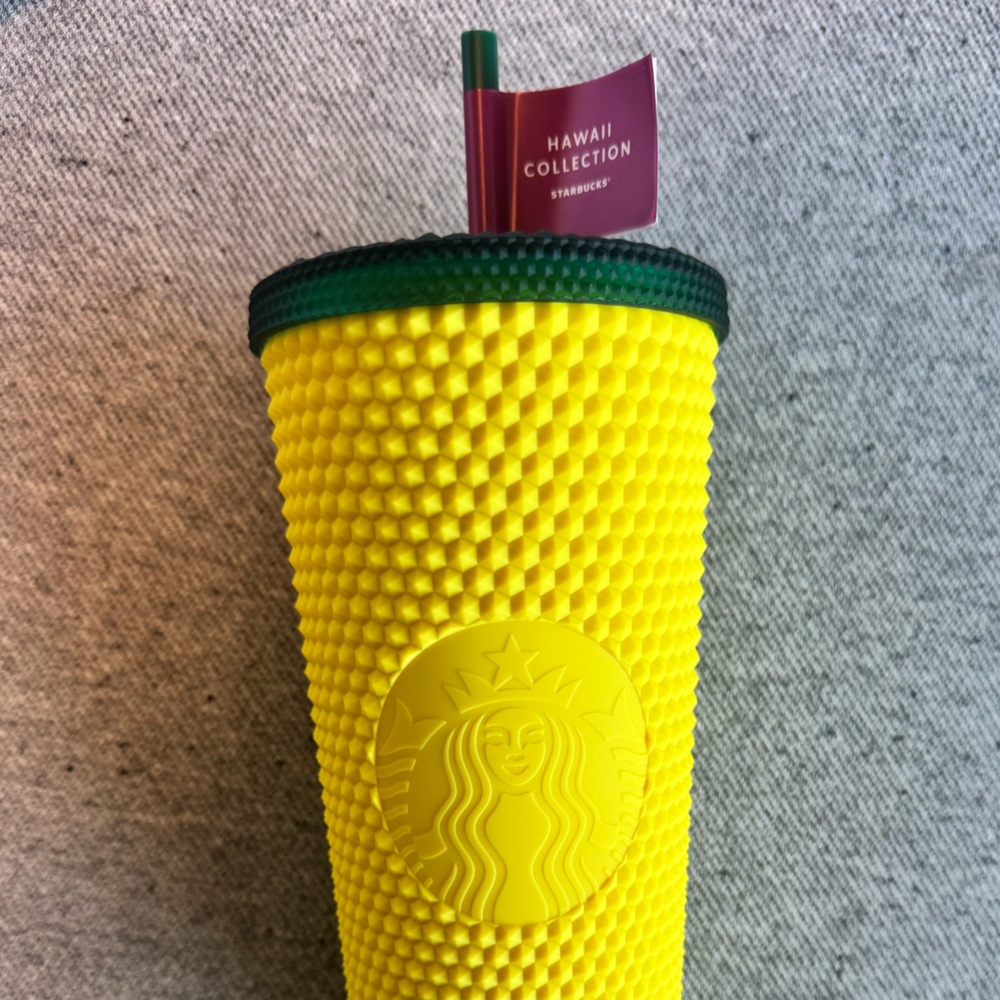 Hawaii Collection Tumbler 24 0z Starbucks Exclusive Pineapple Studded - Picture 4 of 7